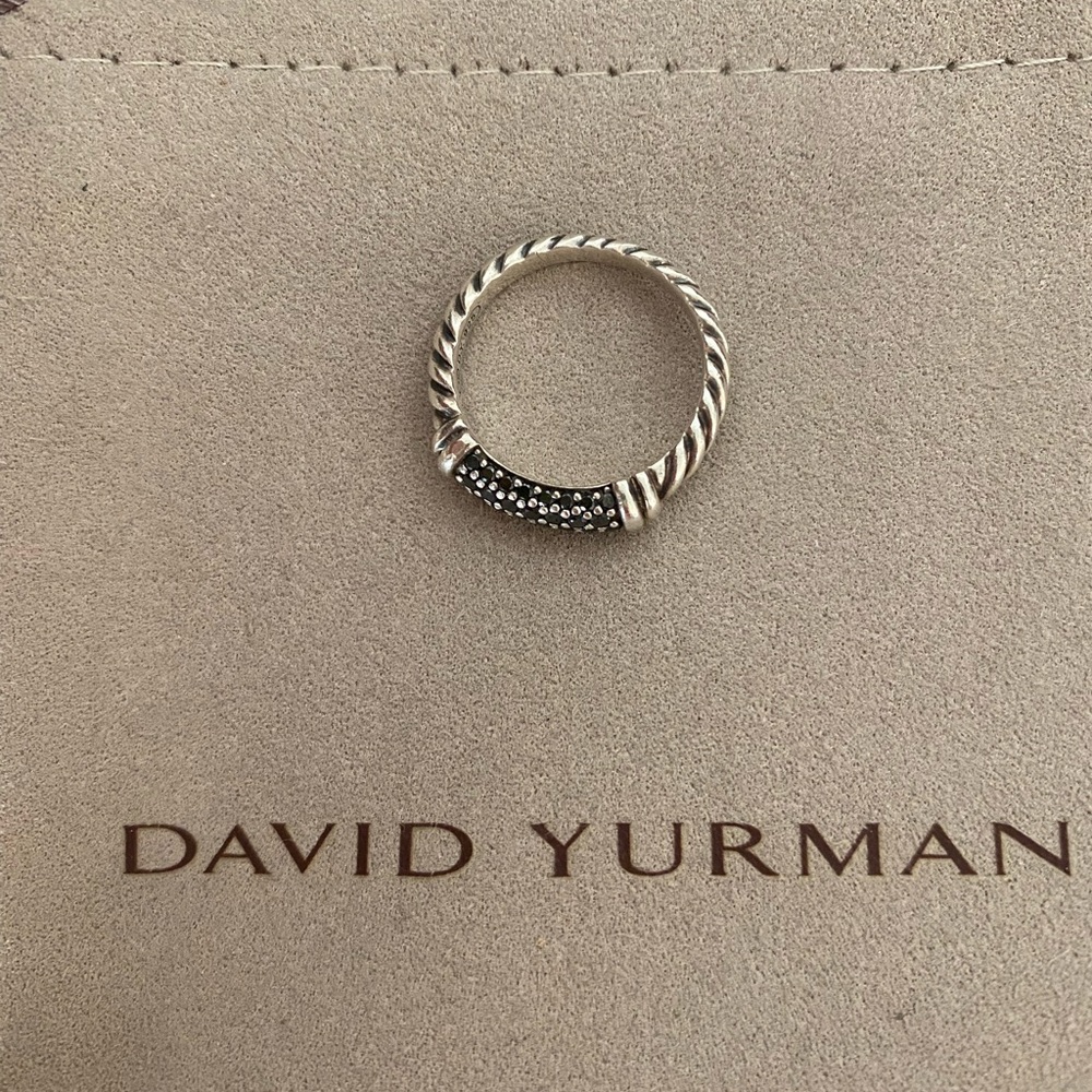 David Yurman Diamond Cable Candy Metro Band